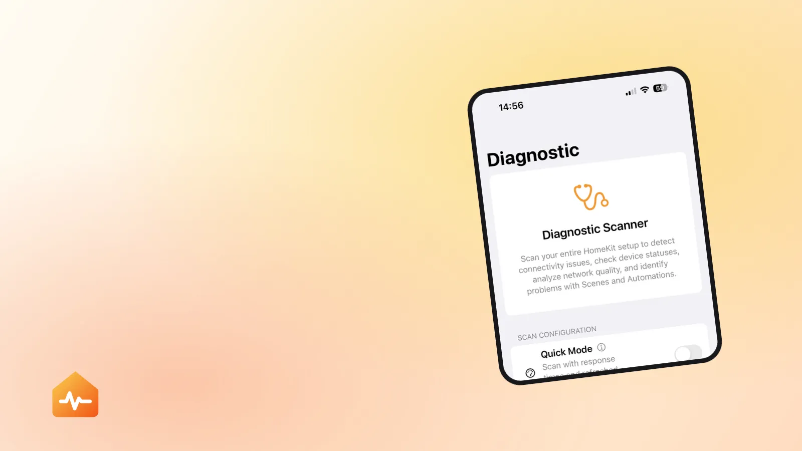 HomeCare diagnostic scanner ready to test which accessories Apple Home can actually reach on the local network